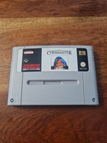 The chessmaster snes - chessmaster, super