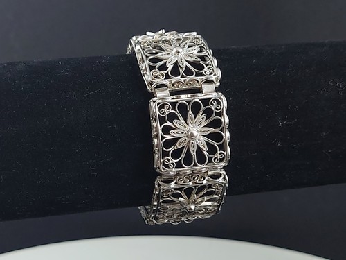 Filigranes 835er silberarmband - filigranes,