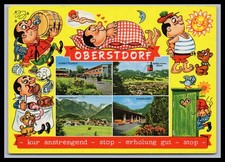 Ansichtskarte Oberstdorf im Allgäu / Kuranlagen +++