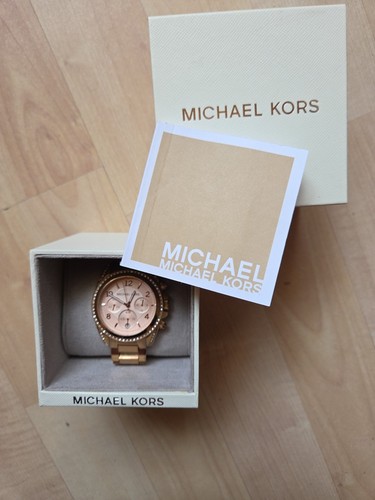 Michael kors damenuhr rosegold - kors,