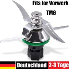 Für Vorwerk Thermomix TM6, Küchenmaschine Ersatz Messer Mixmesser Edelstahl