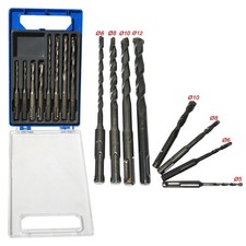 20x Bohrersatz Steinbohrer Beton Durchbruch Set 8 tlg. 5-12 mm SDS801 LAGERWARE