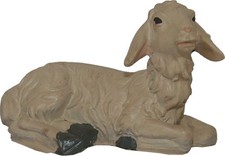 Krippenfigur Schaf liegend 3,7