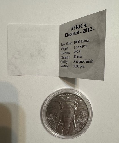 Gabon 1000 francs 2012 - 1000,