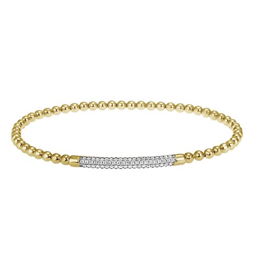 Stretchband armband 925 silber - 925,