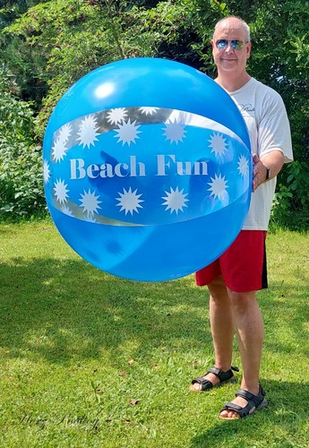 Neu aufblasbarer wasserball - neu, xl