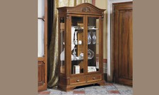 Vitrine Standvitrine Landhaus