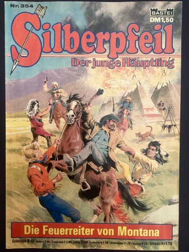 Bastei comic silberpfeil 354 - comic,