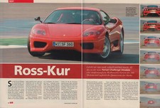 Ferrari Challenge Stradale mit 425 PS - Testbericht von 2003 auf 5 Seiten