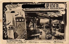 CPA AK STRASBOURG - STRASSBURG - Piton - Munchener Augustinerbrau (387343)