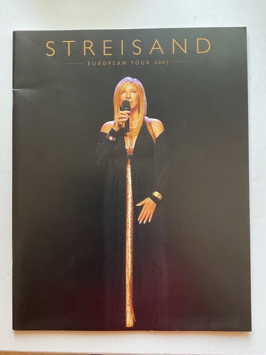 Barbra streisand programmheft - barbra,