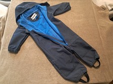 TCM Shoftshellanzug Gr. 74/80, Fleecefutter, dunkelblau, Top Zustand