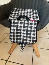 Reisenthel  Kulturbeutel XL Kosmetiktasche z Hängen scharz-weiß-Pepita, Wie Neu 