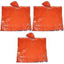  3 PCS Notfall Regenponcho