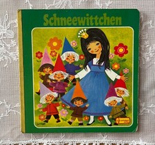 Vintage Bilderbuch Schneewittchen Brüder Grimm Märchen Pestalozzi 1973 rar