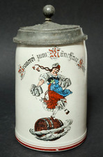 Alter Brauereikrug Bierkrug Brauerei zum Münchner Kindl Kindel Krug München Bräu