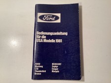 Ford Bedienungsanleitung USA