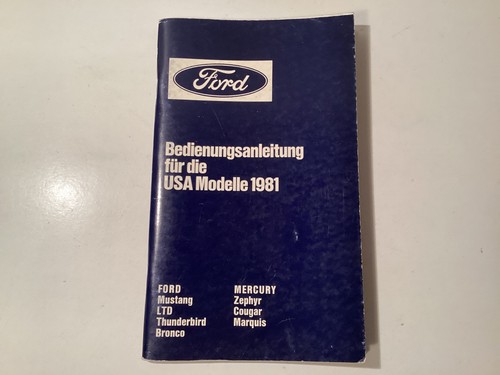 Ford bedienungsanleitung usa - bedienungsanleitung,