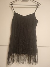 HM Schwarzes T-Shirt mit