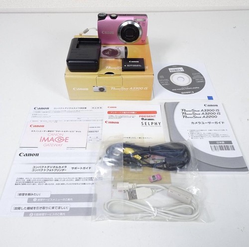 Canon powershot a3300 pink - powershot,