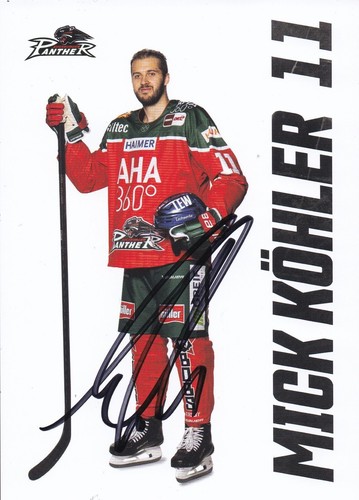 Autogrammkarte mick köhler - autogrammkarte,