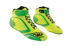 OMP KS-1 Racing Motorsport Schuhe Gelb Grün