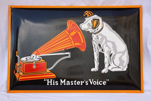 Deko schild his master - deko-schild, "his