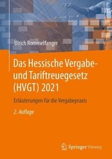 Das Hessische Vergabe- und