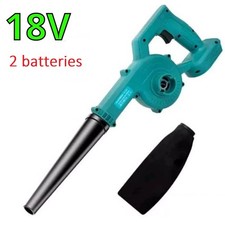 Akku Luftgebläse mit Akkus Garten Schnee Staub Laub Elektrisch Sauger Staubsauger