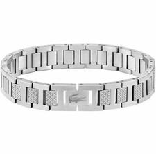 Lacoste Toggle Armband Silber
