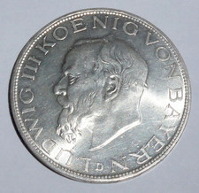 5 Mark Deutsches Reich Ludwig