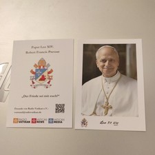 Papst Leo XIV Karte Druck
