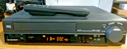 Blaupunkt rtv 550 egc vhs - blaupunkt,