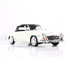 1:18 Modellauto 190 SL Roadster W121 1954-1963 weißgrau Original Mercedes-Benz