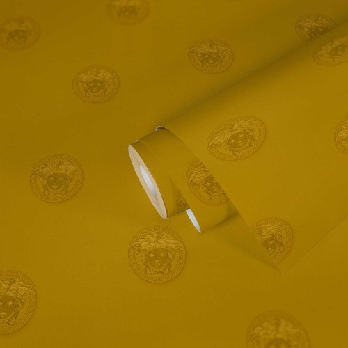 Goldene versace vliestapete - goldene,