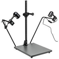 Kaiser Kamerastativ "reprokid" mit Beleuchtung Reprogerät