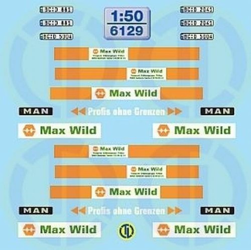 6129 decals max wild - 6129,