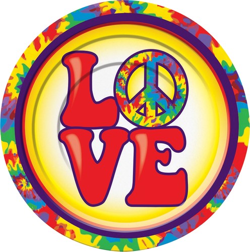 Hippy flower power teller - hippy,