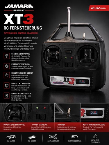 Jamara xt3 fernsteuerung - jamara,