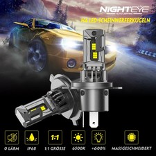 2X H4 Scheinwerfer Mit