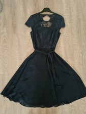 dunkelblaues Chiffon