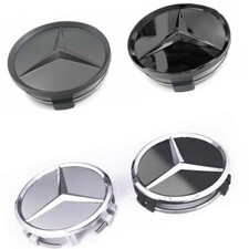 4x Für Mercedes-Benz Auto Car Nabendeckel Nabenkappen Felgendeckel 75mm Auto
