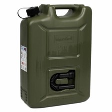 HÜNERSDORFF 802000 Kanister Benzinkanister Reservekanister  PROFI 20 L Nato-oliv