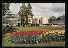 Ansichtskarte Reutlingen, Friedrich-List-Platz mit Parkhotel 