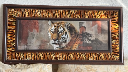 Tiger gemälde tiermalerei - tiger, –