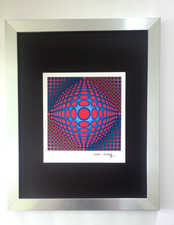 VICTOR VASARELY + SIGNED