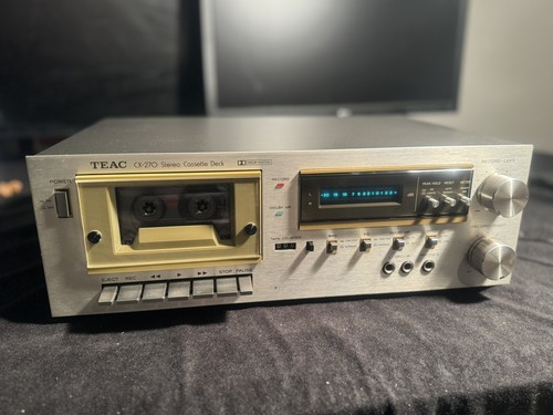 Teac 270 stereo cassette - teac,