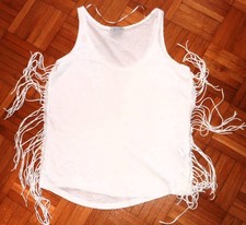 Zara top mit fransen - zara,