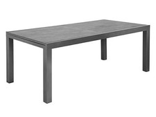 Gartentisch Maja, 200 x 100 x 74 cm, anthrazit, klappbar - B