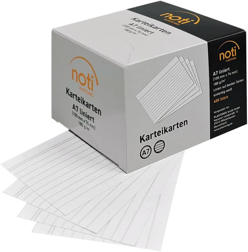 Karteikarten 105 x - x, 74mm